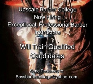 Now Hiring Barber Instructor